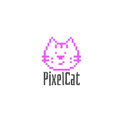 Pixel Cat Logo