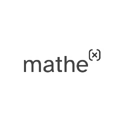Mathematics logo minimalistic