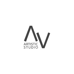 Artistic Studio Logo Black